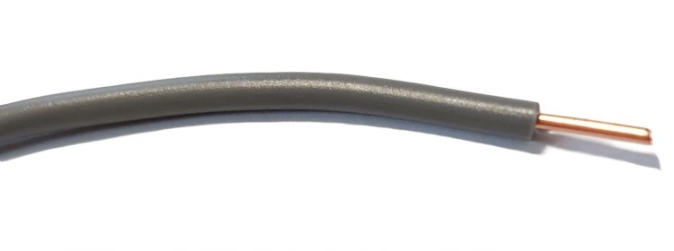 Przewód DY 1,5 mm² szary – Kabel instalacyjny H07V-U 450/750V