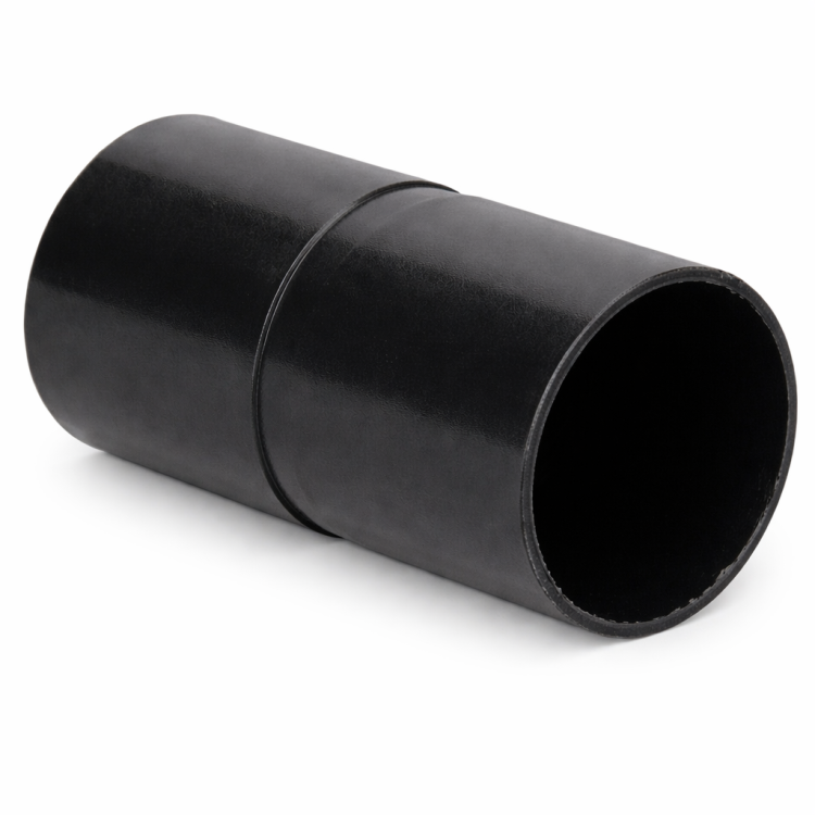 Czarny złączka plastikowa w zbliżeniu.png