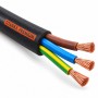 Giętki kabel Nexans TITANEX PREMIUM H07RN-F 3G2,5 mm² z trzema żyłami miedzianymi.