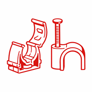 Uchwyty kablowe do peszli i kabli i rur