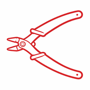 Narzędzia szczypce do kabli obcinaczki