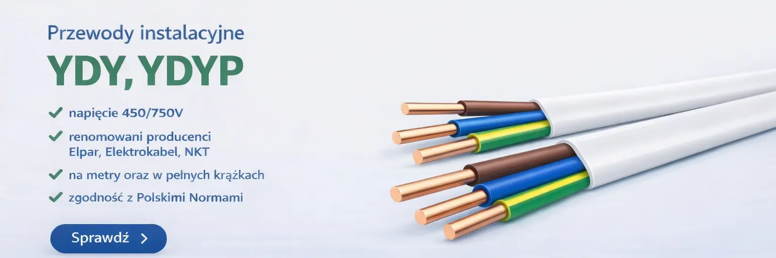 Przewody instalacyjne YDY YDYp NKT ELPAR