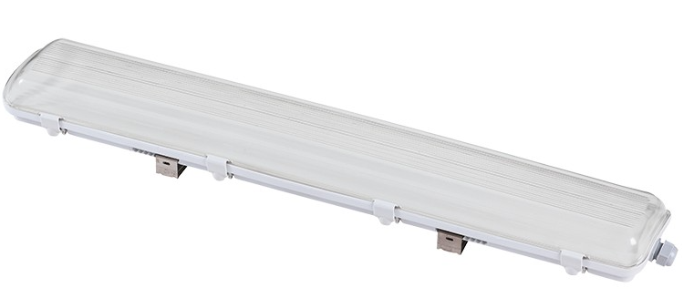 „Oprawa hermetyczna 120 cm 2xT8 G13 IP65 ORO ATLAS BASIC LED-POL, obudowa do tub LED T8”